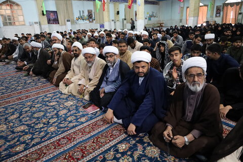 مراسم آغاز سال تحصیلی و گرامیداشت هفته دفاع مقدس مدارس علمیه زابل