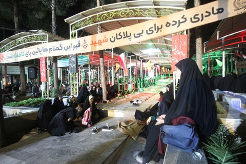 تصاویر| روایت حماسه ها در گلزار شهدای بیرجند