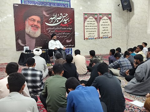 تصاویر/ مراسم بزرگداشت سالگرد شهید سید حسن نصرالله