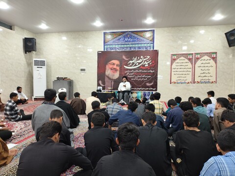 تصاویر/ مراسم بزرگداشت سالگرد شهید سید حسن نصرالله