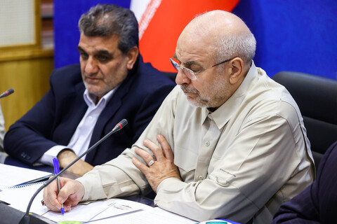 تصاویر/ نشست بررسی شبیه‌سازی طرح رفع ناترازی انرژی در استان سمنان با حضور قالیباف