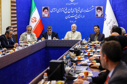 تصاویر/ نشست بررسی شبیه‌سازی طرح رفع ناترازی انرژی در استان سمنان با حضور قالیباف