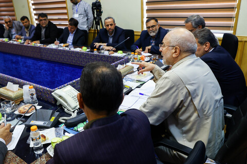 تصاویر/ نشست بررسی شبیه‌سازی طرح رفع ناترازی انرژی در استان سمنان با حضور قالیباف