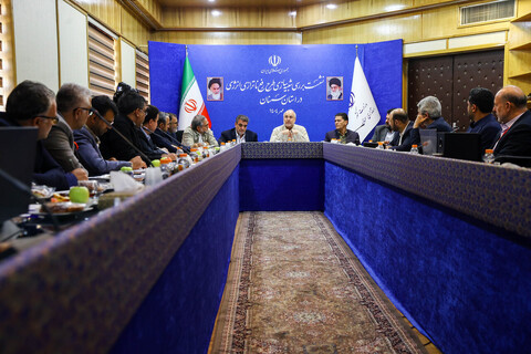 تصاویر/ نشست بررسی شبیه‌سازی طرح رفع ناترازی انرژی در استان سمنان با حضور قالیباف