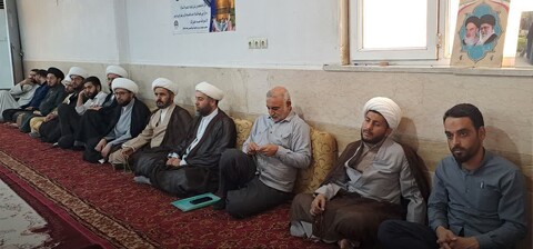 تصاویر/حضور آیت الله موسوی جزایری در مراسم افتتاحیه حوزه علمیه امیر المومنین (علیه السلام) ـ کوت عبدالله