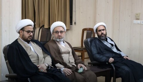 تصاویر/دیدار نهادهای حوزه های علمیه استان خوزستان با آیت الله موسوی جزایری