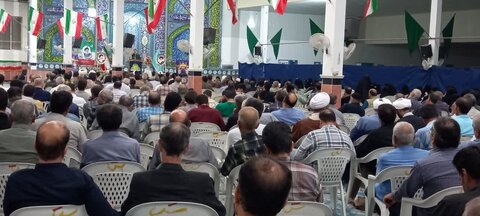 تصاویر/مراسم اولین سالگرد شهادت سیدمقاومت ،شهید سید حسن نصرالله در آران وبیدگل