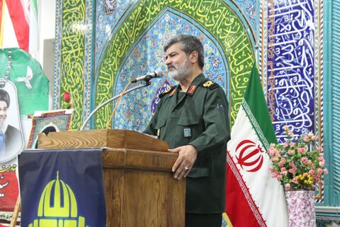 تصاویر/مراسم اولین سالگرد شهادت سیدمقاومت ،شهید سید حسن نصرالله در آران وبیدگل