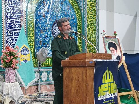 تصاویر/مراسم اولین سالگرد شهادت سیدمقاومت ،شهید سید حسن نصرالله در آران وبیدگل