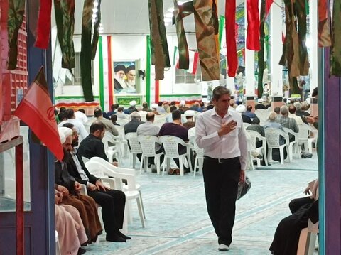 تصاویر/مراسم اولین سالگرد شهادت سیدمقاومت ،شهید سید حسن نصرالله در آران وبیدگل