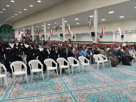 تصاویر/مراسم اولین سالگرد شهادت سیدمقاومت ،شهید سید حسن نصرالله در آران وبیدگل