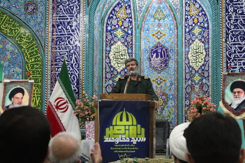 تصاویر/مراسم اولین سالگرد شهادت سیدمقاومت ،شهید سید حسن نصرالله در آران وبیدگل