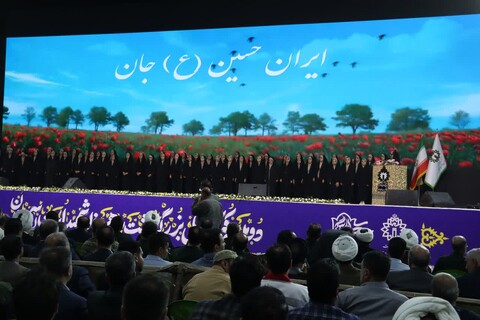 تصاویر/ اختتامیه دومین کنگره ملی سه هزار شهید استان سمنان با حضور مقامات کشوری و استانی