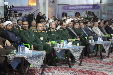 تصاویر/ اختتامیه دومین کنگره ملی سه هزار شهید استان سمنان با حضور مقامات کشوری و استانی