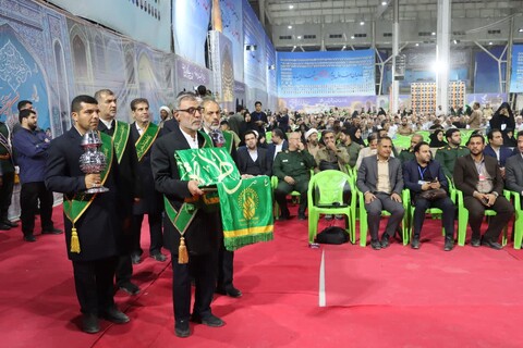 تصاویر/ اختتامیه دومین کنگره ملی سه هزار شهید استان سمنان با حضور مقامات کشوری و استانی