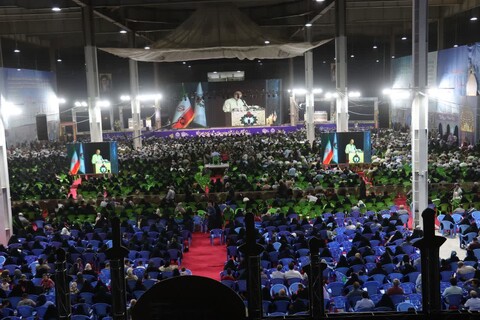 تصاویر/ اختتامیه دومین کنگره ملی سه هزار شهید استان سمنان با حضور مقامات کشوری و استانی