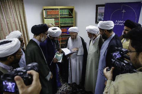 تصاویر/ مراسم تجلیل از موسوعه «آیات‌الأحکام»