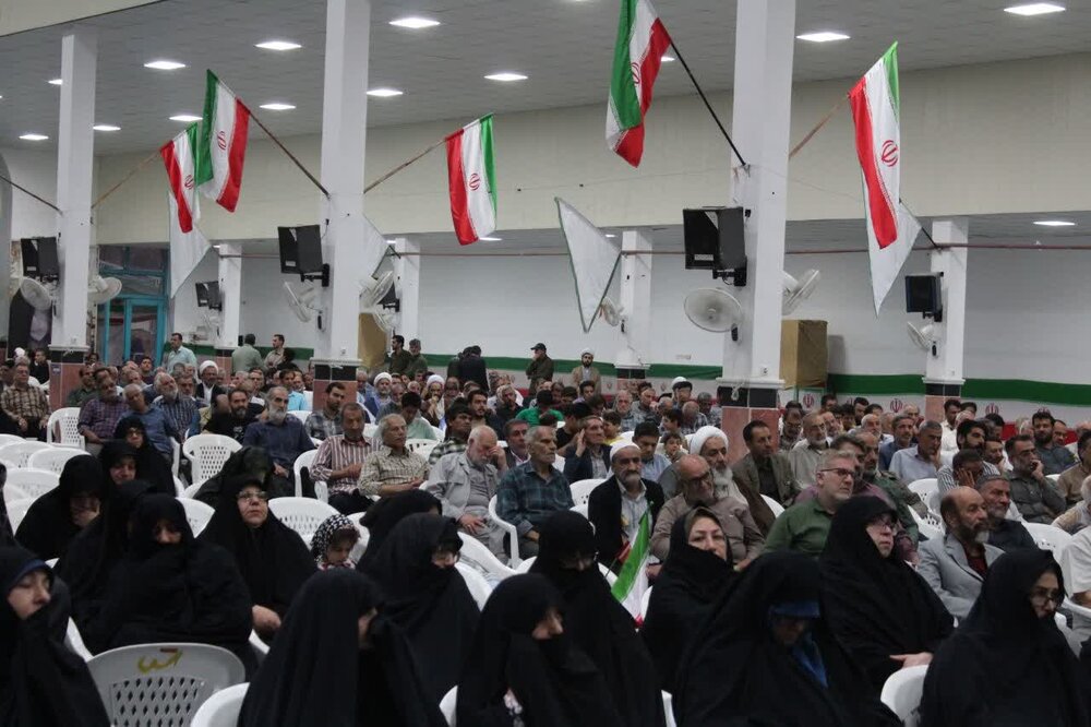 تصاویر/ مراسم اولین سالگرد شهادت سید مقاومت شهید سید حسن نصرالله در آران و بیدگل