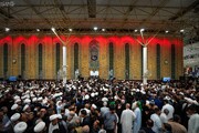 صور/ إقامة مجلس الفاتحة على روح عقيلة آية الله العظمى السيستاني في النجف الأشرف