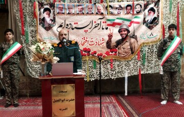 تصاویر/ یادواره شهدای دفاع مقدس ۱۲ روزه در مسجد حضرت ابوالفضل(ع)