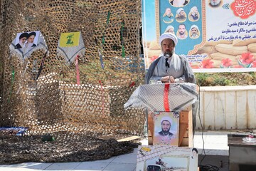 تصاویر/ آیین گرامیداشت هفته دفاع مقدس و سالروز شهادت سید حسن نصرالله