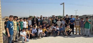 تصاویر/ بازدید مدیر بنیاد ملی نوجوان خوزستان از دبیرستان علوم و معارف اسلامی صدرای باوی