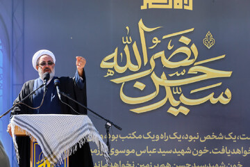 مقاومت شکوهمند فلسطین وامدار مسیر استوار شهید نصرالله است