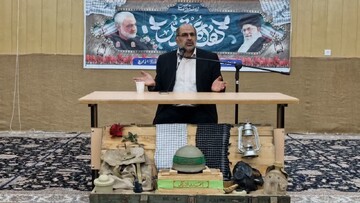 تصاویر/ برگزاری گردهمایی رزمندگان دفاع مقدس در ناحیه بسیج زارچ