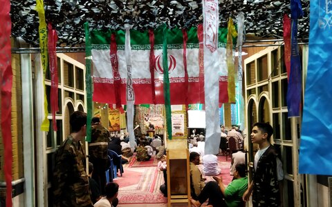 تصاویر/ یادواره شهدای دفاع مقدس ۱۲ روزه در مسجد حضرت ابوالفضل(ع)