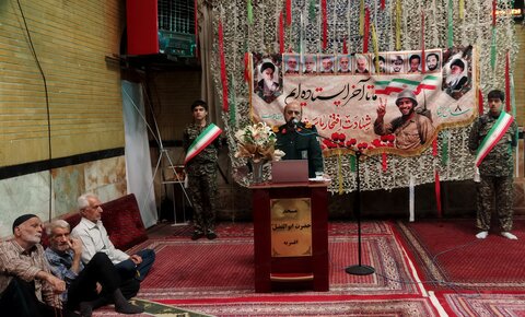 تصاویر/ یادواره شهدای دفاع مقدس ۱۲ روزه در مسجد حضرت ابوالفضل(ع)