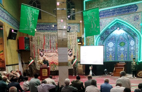 تصاویر/ یادواره شهدای دفاع مقدس ۱۲ روزه در مسجد حضرت ابوالفضل(ع)