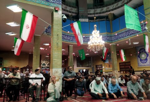 تصاویر/ یادواره شهدای دفاع مقدس ۱۲ روزه در مسجد حضرت ابوالفضل(ع)