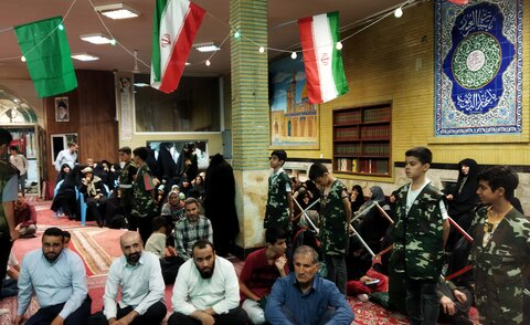 تصاویر/ یادواره شهدای دفاع مقدس ۱۲ روزه در مسجد حضرت ابوالفضل(ع)