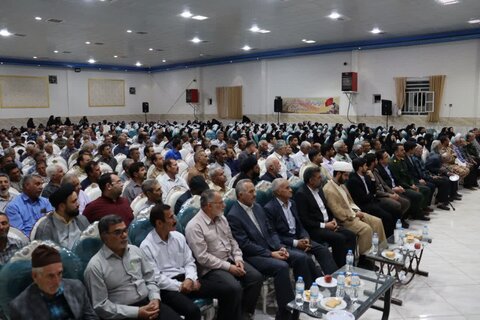 تصاویر/ همایش رزمندگان دوران دفاع مقدس شهرستان خاتم