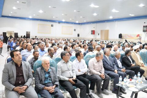 تصاویر/ همایش رزمندگان دوران دفاع مقدس شهرستان خاتم