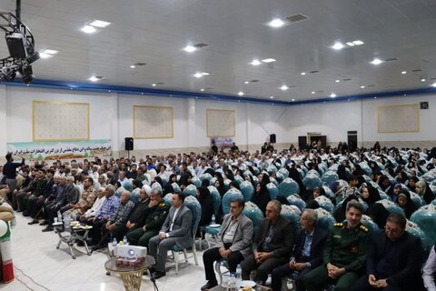 تصاویر/ همایش رزمندگان دوران دفاع مقدس شهرستان خاتم