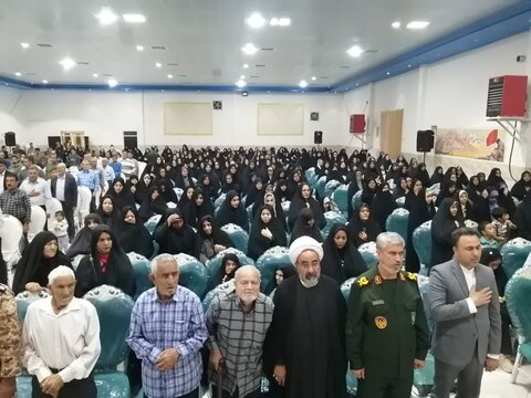 تصاویر/ همایش رزمندگان دوران دفاع مقدس شهرستان خاتم