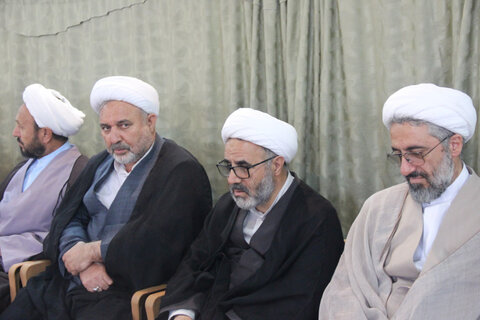 تصاویر / مراسم گرایمیداشت هفته مقدس در حوزه علمیه استان قزوین برگزار شد