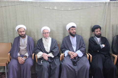 تصاویر / مراسم گرایمیداشت هفته مقدس در حوزه علمیه استان قزوین برگزار شد