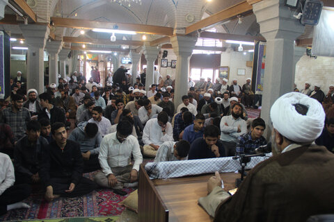 تصاویر / مراسم گرایمیداشت هفته مقدس در حوزه علمیه استان قزوین برگزار شد