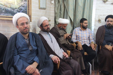 تصاویر / مراسم گرایمیداشت هفته مقدس در حوزه علمیه استان قزوین برگزار شد