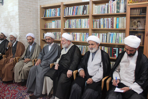 تصاویر / مراسم گرایمیداشت هفته مقدس در حوزه علمیه استان قزوین برگزار شد