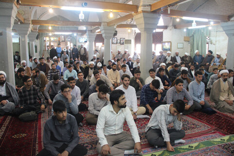 تصاویر / مراسم گرایمیداشت هفته مقدس در حوزه علمیه استان قزوین برگزار شد