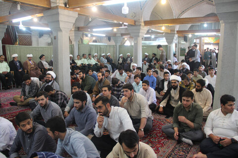 تصاویر / مراسم گرایمیداشت هفته مقدس در حوزه علمیه استان قزوین برگزار شد