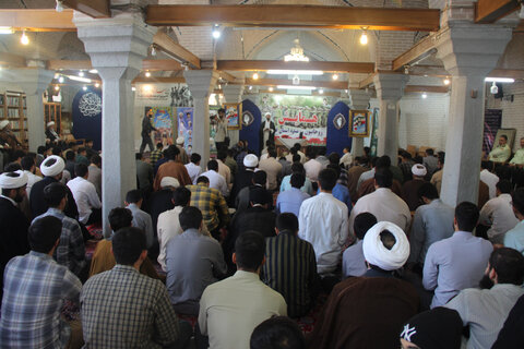 تصاویر / مراسم گرایمیداشت هفته مقدس در حوزه علمیه استان قزوین برگزار شد