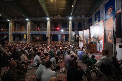 تصاویر/ عزاداری یزدی ها در اولین سالگرشهادت سیدحسن نصرالله