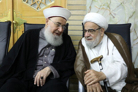 تصاویر/ مراسم اولین سالگرد شهادت سیدحسن نصرالله در قم