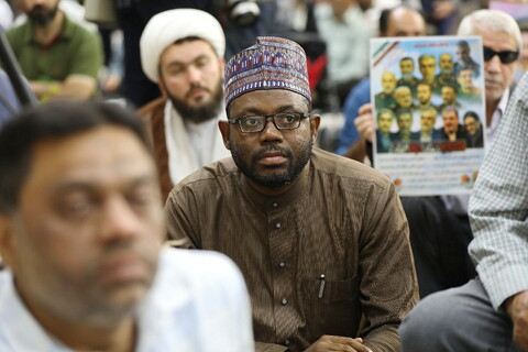 تصاویر/ مراسم اولین سالگرد شهادت سیدحسن نصرالله در قم