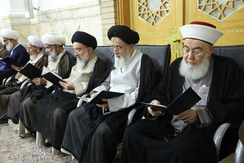 تصاویر/ مراسم اولین سالگرد شهادت سیدحسن نصرالله در قم