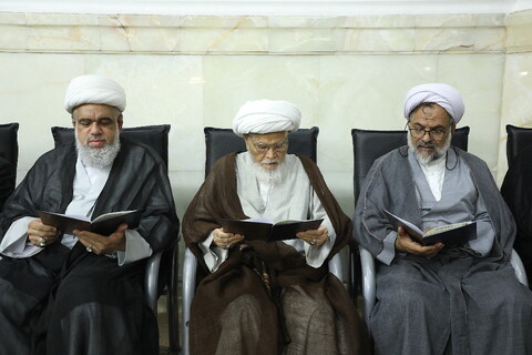 تصاویر/ مراسم اولین سالگرد شهادت سیدحسن نصرالله در قم